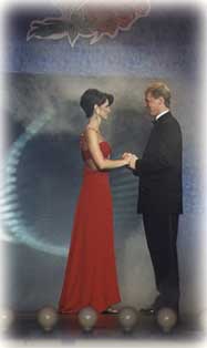 Mrs Ohio being crowned Mrs Us by her husband Don